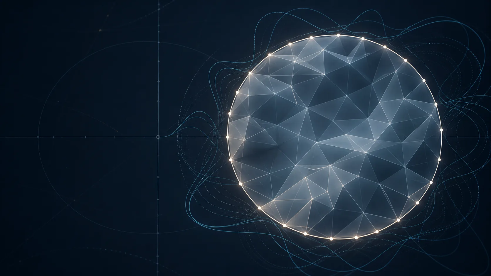 A circle boundary, triangulated spanning surface, and Fourier traces