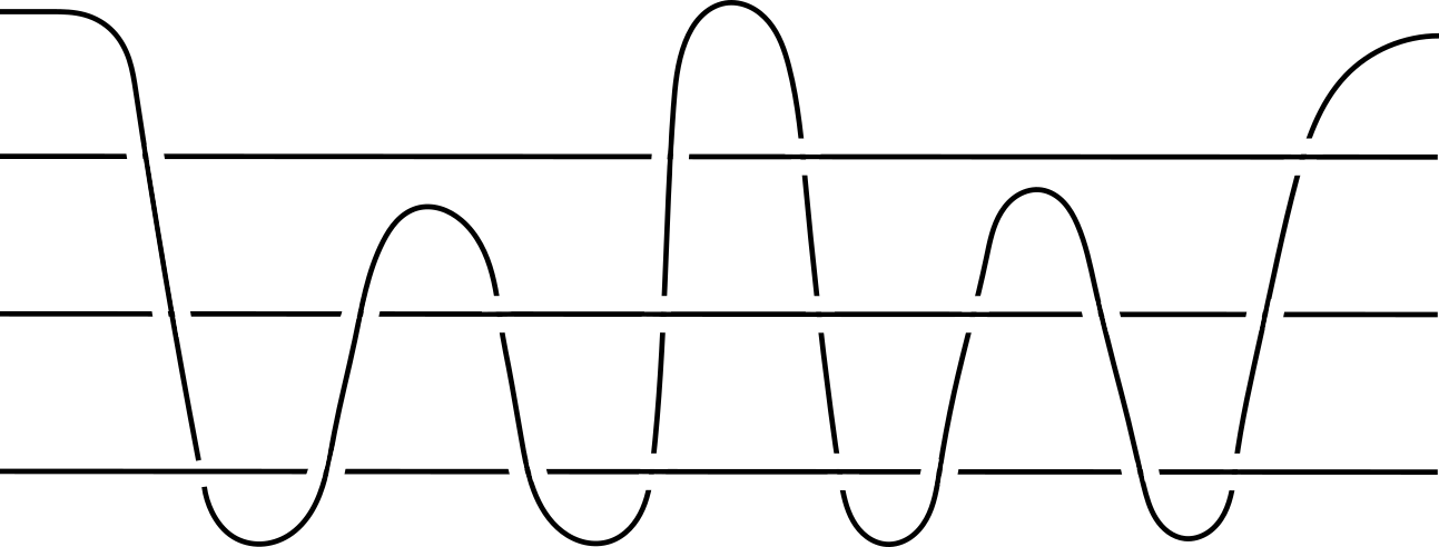 An example of a Brunnian four-braid